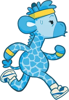Raffi beim Joggen
